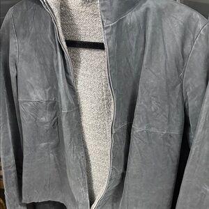 Boris Bidjan Saberi Hooded Leather jacket – Distressed Black, Avant-Garde